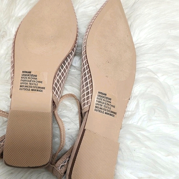 Hikari pointed toe Flat Mule In biege🌴 - Picture 7 of 7